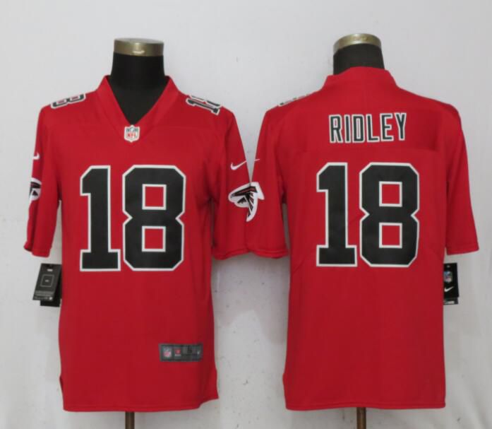 Men Atlanta Falcons #18 Ridley Red Nike Color Rush Limited NFL Jerseys->buffalo bills->NFL Jersey